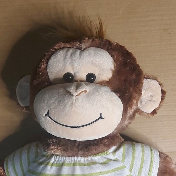 Build-A-Bear Smiley Monkey Chimp Stuffed Animal Plush Christmas Gifts Toys - Picture 1 of 11